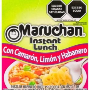 Maruchan con camarón limón y habanero