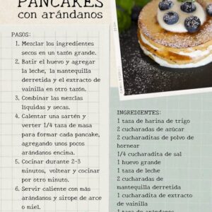 PanCakes con Arándanos